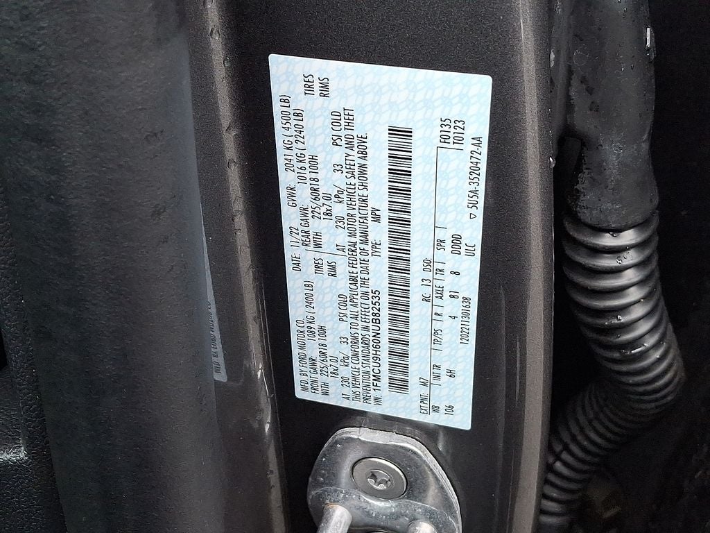 2022 Ford Escape SEL