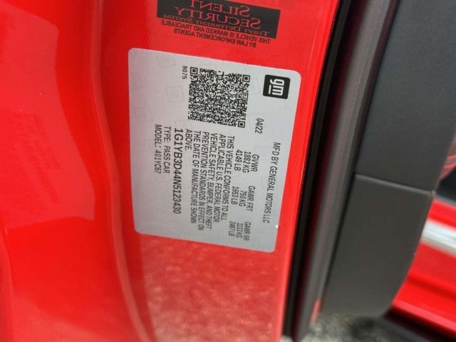 2022 Chevrolet Corvette Stingray 2LT