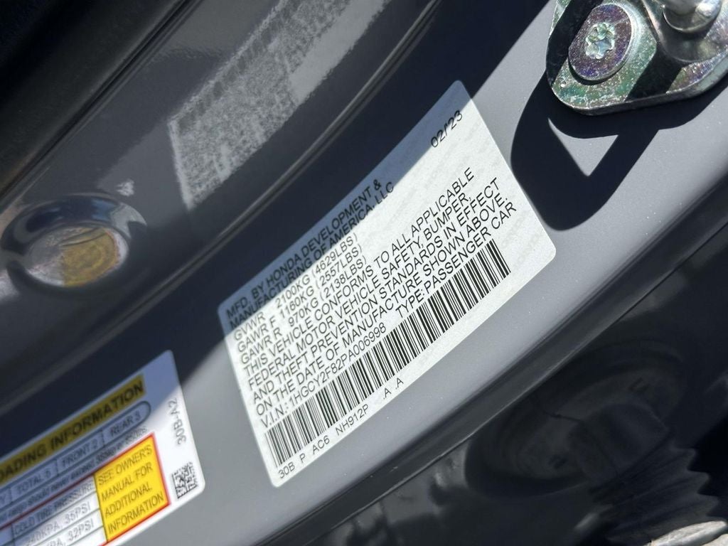 2023 Honda Accord Hybrid Touring