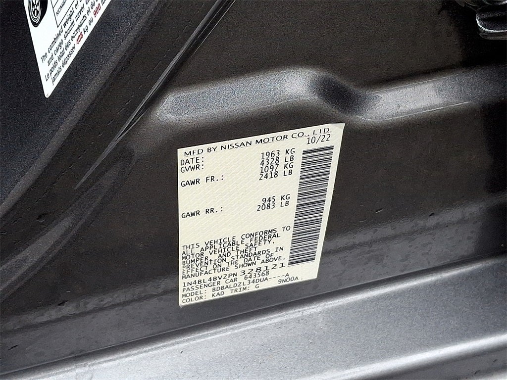 2023 Nissan Altima 2.5 S