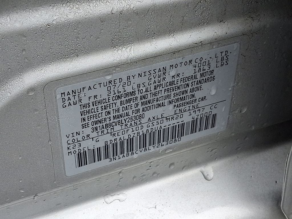 2020 Nissan Sentra SV