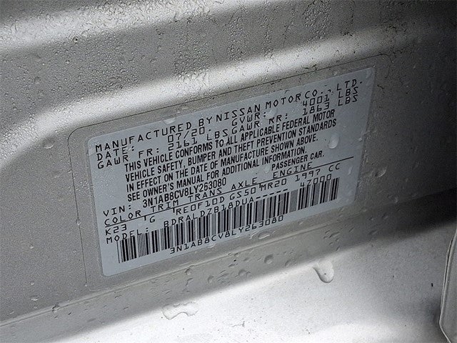 2020 Nissan Sentra SV