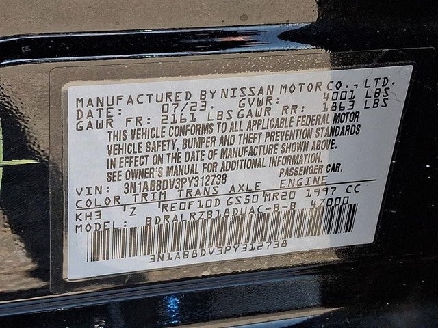 2023 Nissan Sentra SR