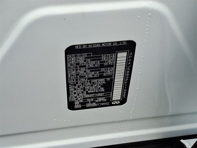 2023 INFINITI QX50 LUXE AWD