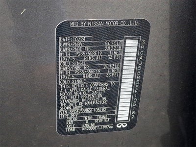 2025 INFINITI QX50 LUXE AWD