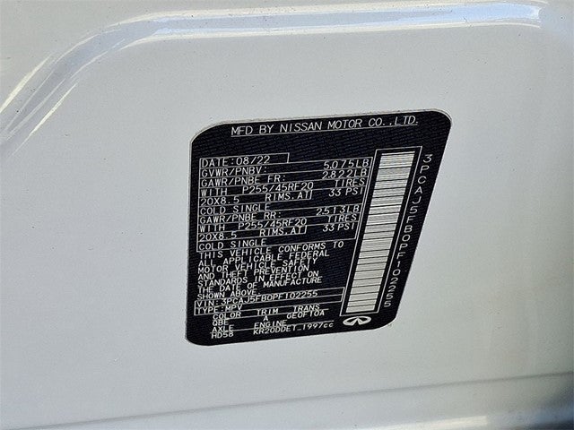 2023 INFINITI QX50 SPORT AWD