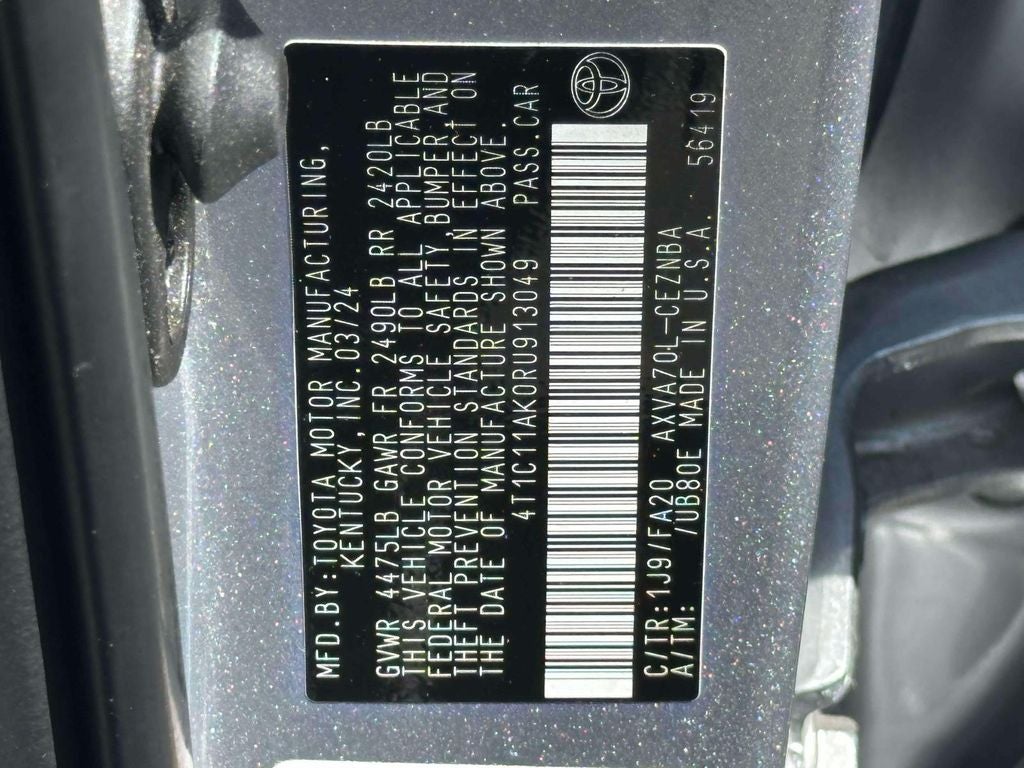 2024 Toyota Camry LE