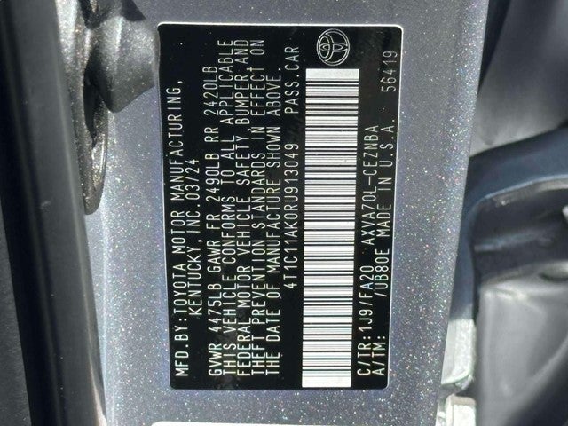 2024 Toyota Camry LE