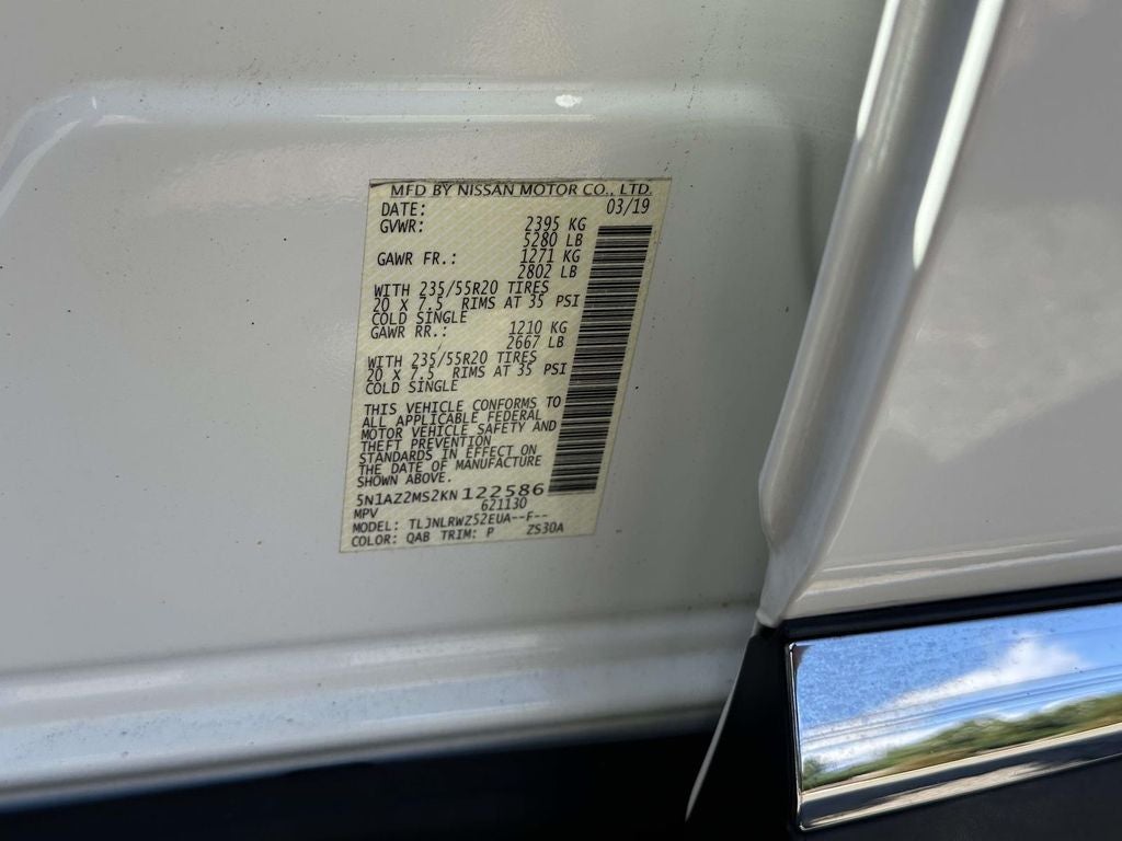 2019 Nissan Murano SL