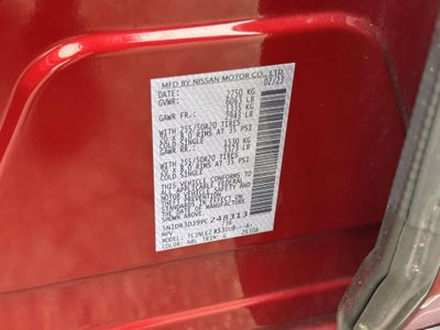 2023 Nissan Pathfinder Platinum