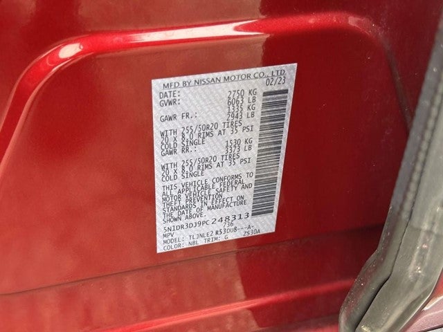 2023 Nissan Pathfinder Platinum