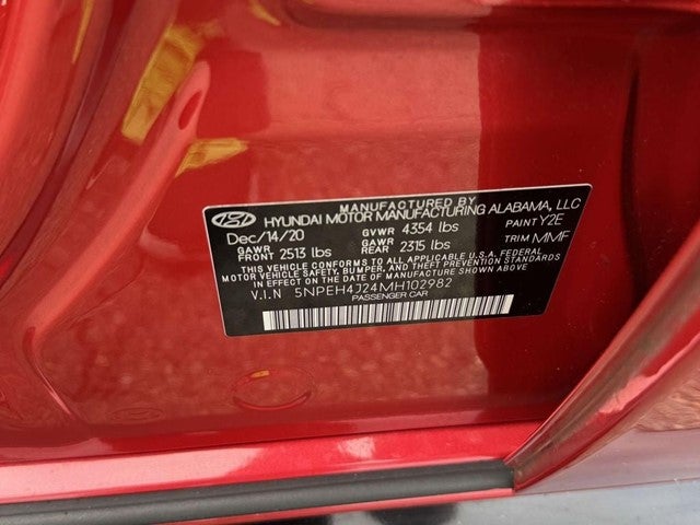 2021 Hyundai Sonata Limited