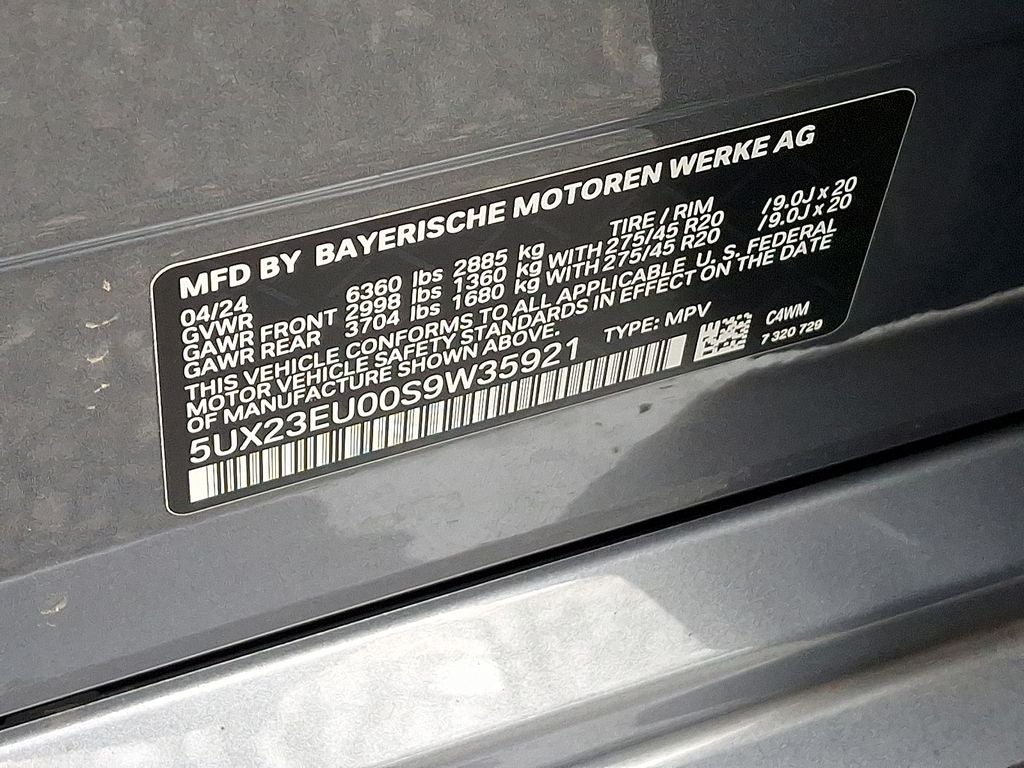 2025 BMW X5 xDrive40i