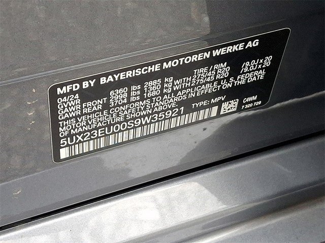 2025 BMW X5 xDrive40i