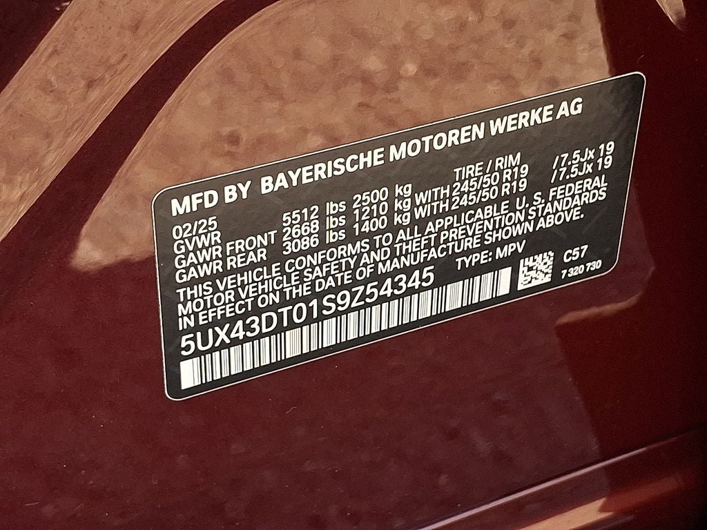 2025 BMW X4 M40i