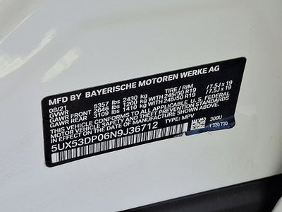 2022 BMW X3 xDrive30i