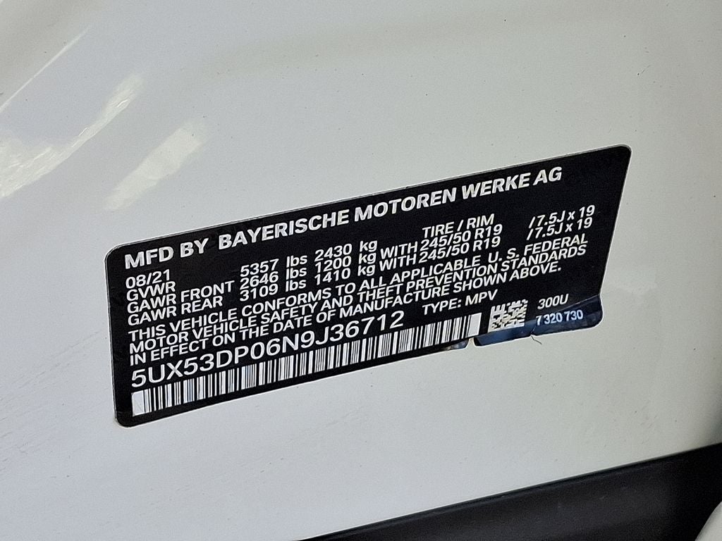 2022 BMW X3 xDrive30i