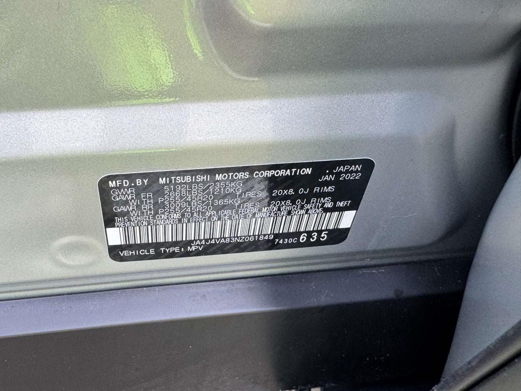 2022 Mitsubishi Outlander SEL