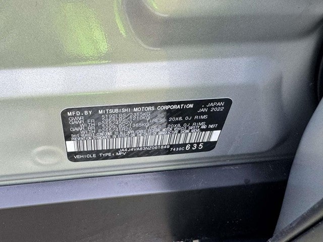 2022 Mitsubishi Outlander SEL