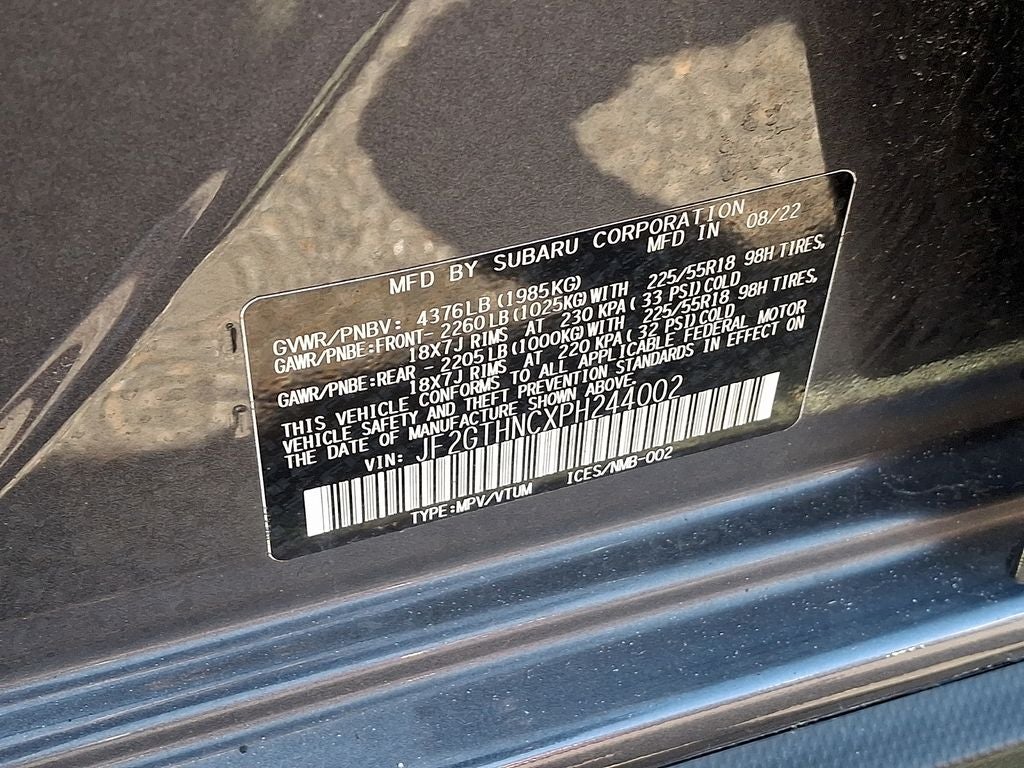 2023 Subaru Crosstrek Limited
