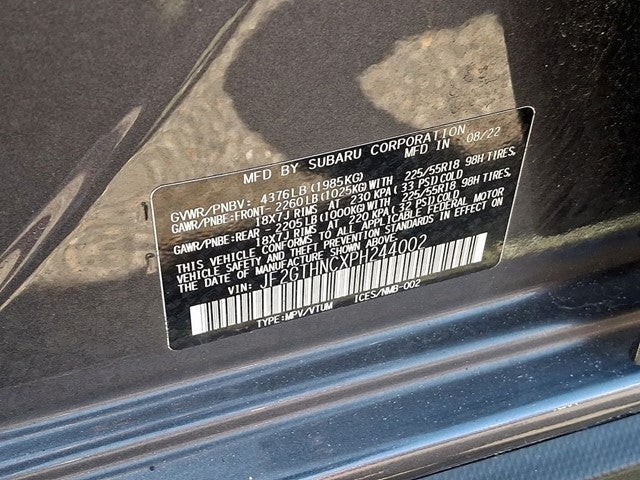 2023 Subaru Crosstrek Limited
