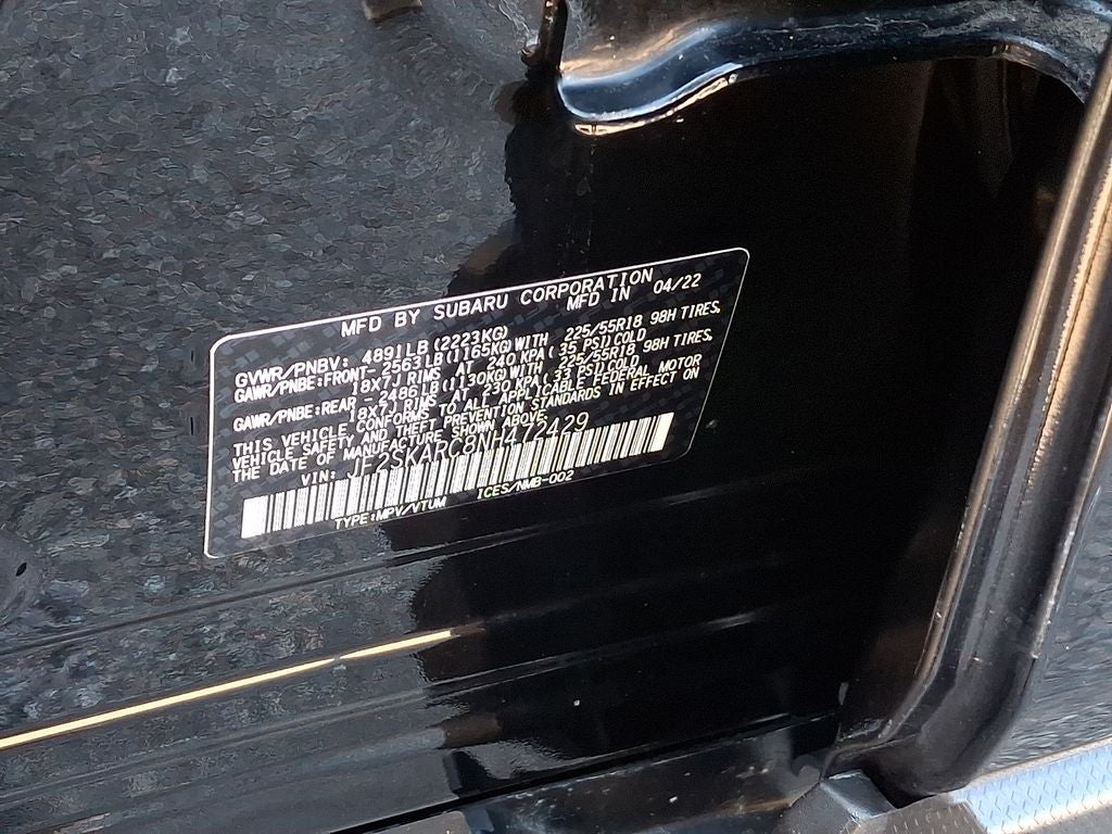 2022 Subaru Forester Touring