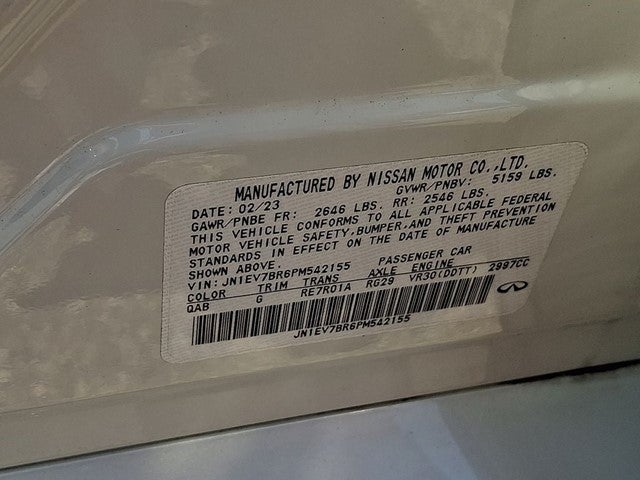 2023 INFINITI Q50 LUXE AWD