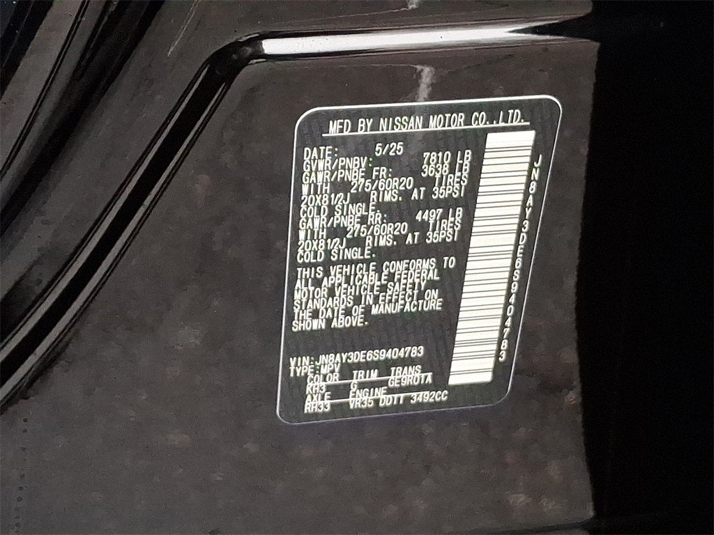 2025 Nissan Armada PRO-4X