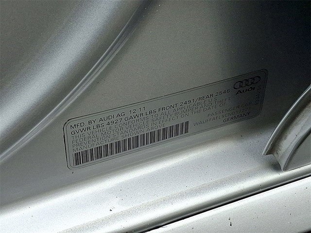 2012 Audi A4 2.0T Premium Plus quattro