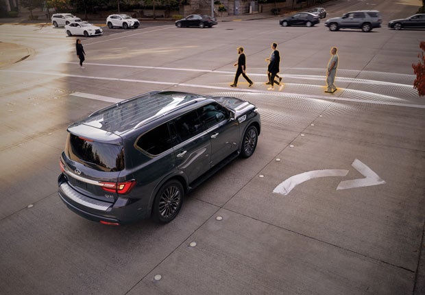 2024 INFINITI QX80 Key Features - PREDICTIVE FORWARD COLLISION WARNING | Rock Ridge INFINITI in Denville NJ
